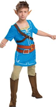 Child Link Breath Of The Wild Classic Costume - Child LG (10 - 12)