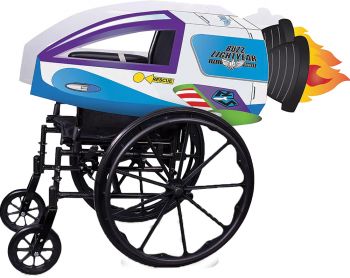 BUZZ SPACESHIP WHEELCHAIR