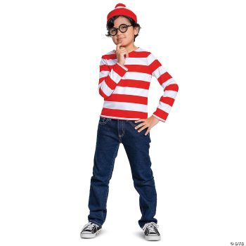 Waldo Classic Child Costume - Child M (7 - 8)