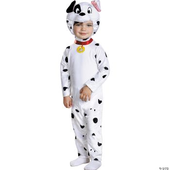 Toddler Dalmatian Classic Costume - 101 Dalmatians - Toddler (3 - 4T)