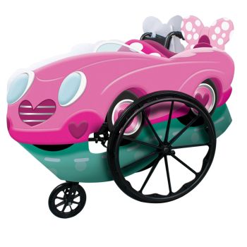 Pink Minnie Adaptive Wheelchair Cover