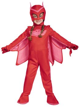 Girl's Owlette Deluxe Costume - PJ Masks - Child S (4 - 6X)