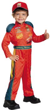 Boy's Lightning McQueen Classic Costume - Cars 3 - Child S (4 - 6)