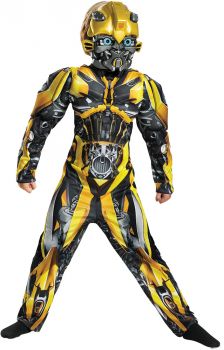 Bumblebee Muscle Costume - Child LG (10 - 12)