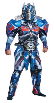 Men's Optimus Prime Deluxe Costume - Transformers Movie 5 - Adult 2X (50 - 52)