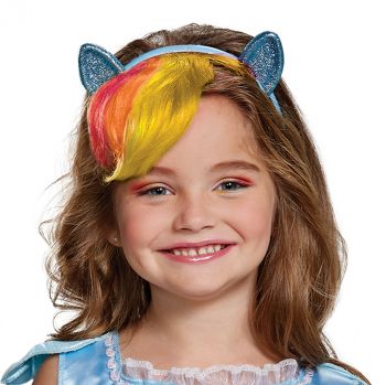 Rainbow Dash Headpiece With Hair - Child - My Little Pony