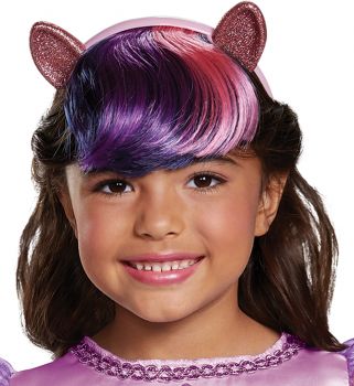Twilight Sparkle Headpiece With Hair - Child - My Little Pony