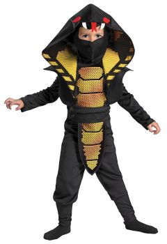 Cobra Ninja Costume - Child S (4 - 6)