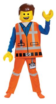 Boy's Emmet Deluxe Costume - Child S (4 - 6)