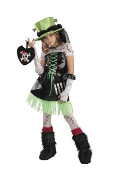 Girl's Monster Bride Deluxe Costume - Child L (10 - 12)