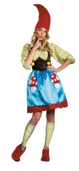 Ms. Gnome Costume - Adult S (4 - 6)