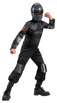 Boy's Snake Eyes Classic Costume - G.I. Joe Movie - Child L (10 - 12)