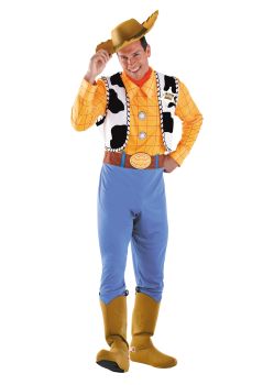 Men's Woody Deluxe Costume - Toy Story - Adult XL (42 - 46)