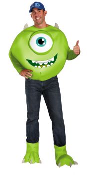 Men's Mike Deluxe Costume - Monsters University - Adult 2X (50 - 52)