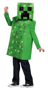 Boy's Creeper Classic Costume - Minecraft - Child S (4 - 6)