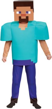 Boy's Steve Deluxe Costume - Minecraft - Child L (10 - 12)