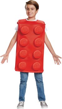 Boy's Red Brick Costume - LEGO - Child L (10 - 12)