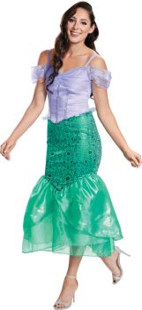Women's Ariel Deluxe Costume - Adult MD (8 - 10)