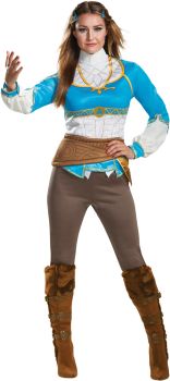 Women's Zelda Breath Of The Wild Costume - Adult M (8 - 10)