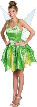 Women's Tinker Bell Prestige Costume - Adult MD (8 - 10)