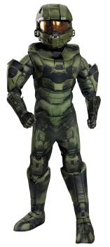 Boy's Master Chief Prestige Costume - Halo - Teen (14 - 16)