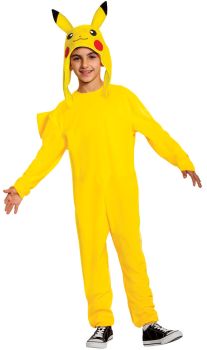 Boy's Pikachu Deluxe Costume - Child M (7 - 8)