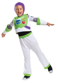 Boy's Buzz Lightyear Classic Costume - Toy Story 4 - Child M (7 - 8)