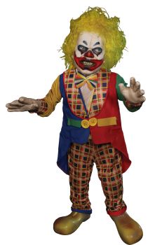 Brand New Animated Twitching Clown Halloween Prop