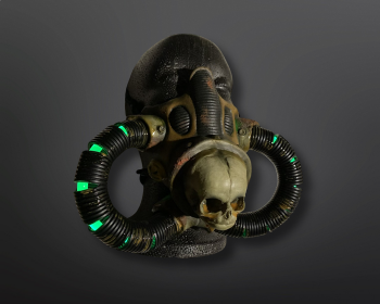 Lit Gas Mask