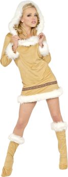 Women's Eskimo Kisses Costume - Adult Large