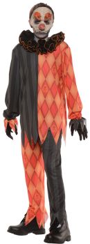 Child's Evil Clown Costume - Child M (6 - 8)