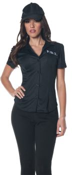 Fitted FBI Shirt - Adult Large
