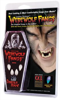 Werewolf Fangs - Clam Shell - Large