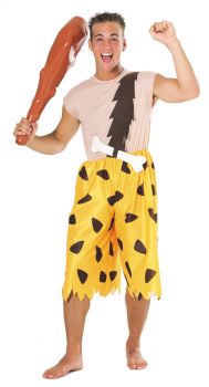 Men's Bamm-Bamm Costume - The Flintstones - Adult OSFM