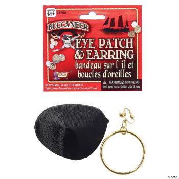 Pirate Patch And Earring