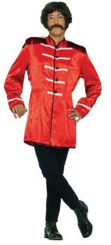 Men's British Explosion Jacket - Red - Adult OSFM