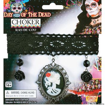 Day Of Dead Choker