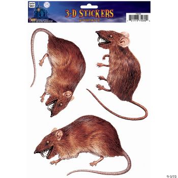 Rat 3 D Cling