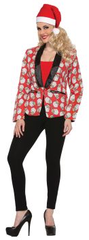 Santa Blazer Adult - Adult S (4 - 6)