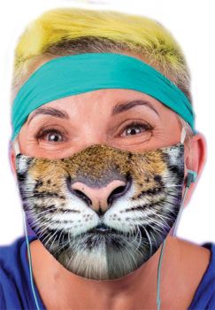 Mask Cover Get Em Tiger
