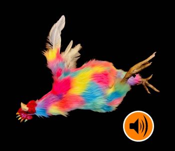 Funky Chicken Animal Prop with Built-In Horn