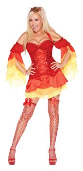 Women's Playboy Devilishous Costume - Adult M (10 - 12)