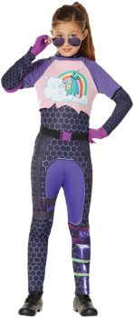 Brite Bomber Child Costume - Fortnite - Child L (12 - 14)