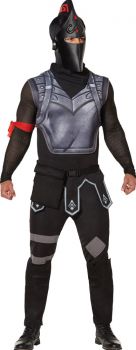 Adult Black Knight Costume - Fortnite - Adult M (10 - 12)