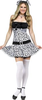 Women's Dalmatian Costume - Adult S/M (2 - 8)