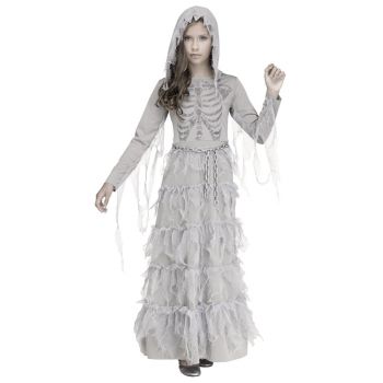 Child Skele-Ghost Costume - Child L (12 - 14)