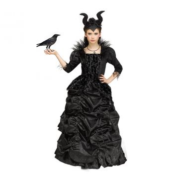 Girl's Wicked Queen Costume - Child SM (4 - 6)