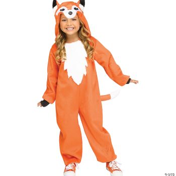 Child Fox Jumpsuit  - Toddler XL (4 - 6x)
