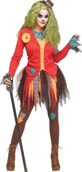 Women's Rowdy Clown Costume - Adult MD/LG (10 - 14)