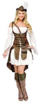 Women's Robin Hood Costume - Adult M (8 - 10)